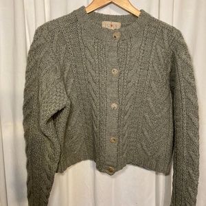 Vintage J.Crew cable wool sweater